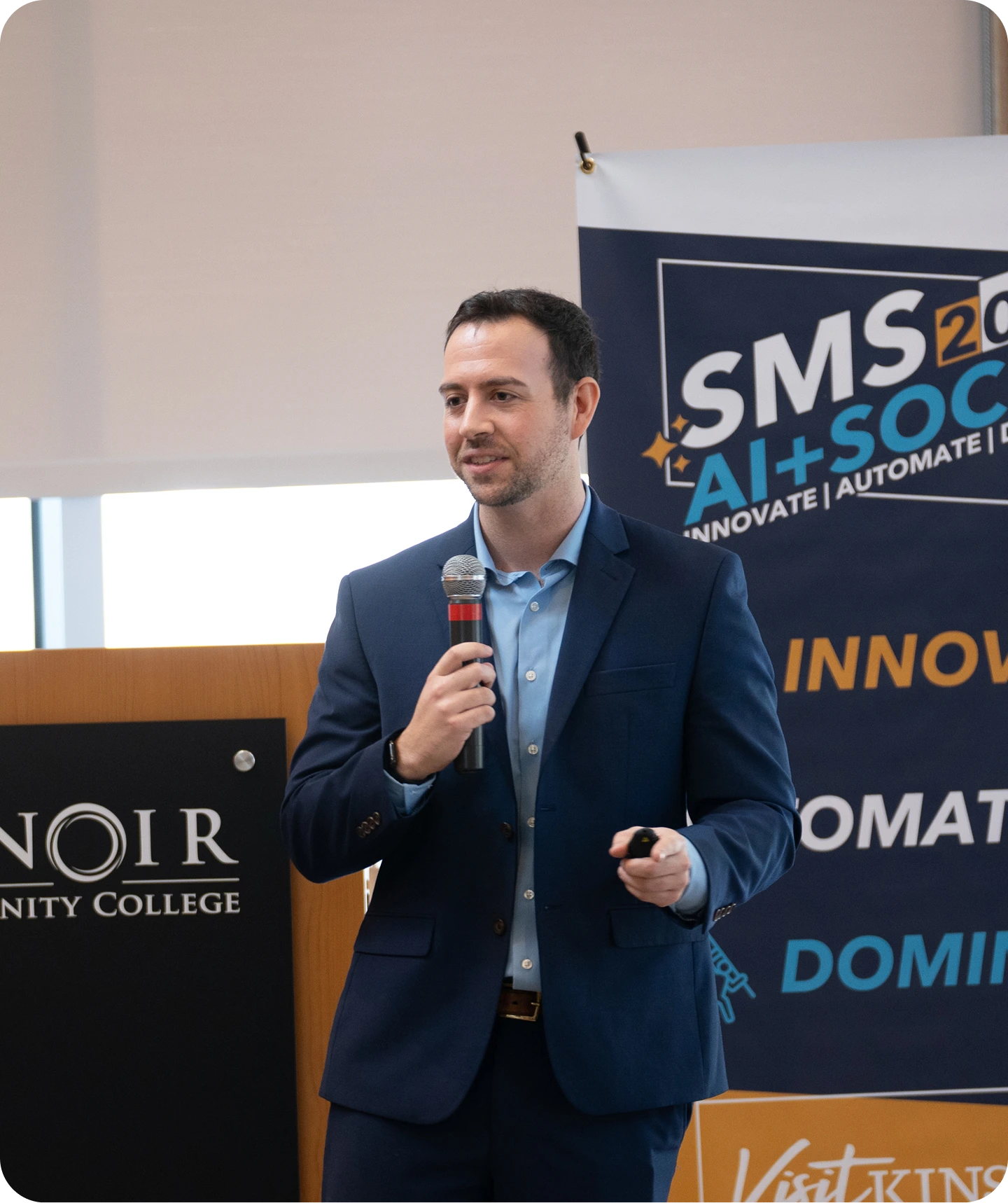 Eric Lawrence at SMS Event