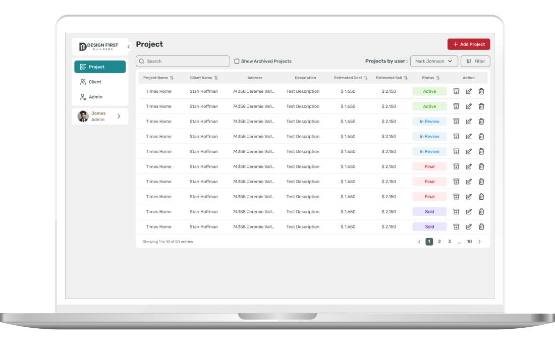 Design First Builders case study featured image